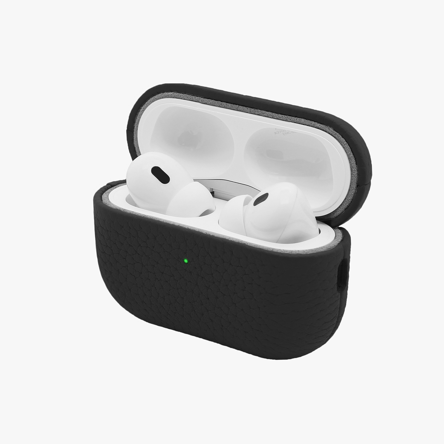 真皮革客製化禮物AirPods 4 收納皮套 AirPods Pro 2代 保護套 - AirPods/耳機保護套 - 真皮 藍色