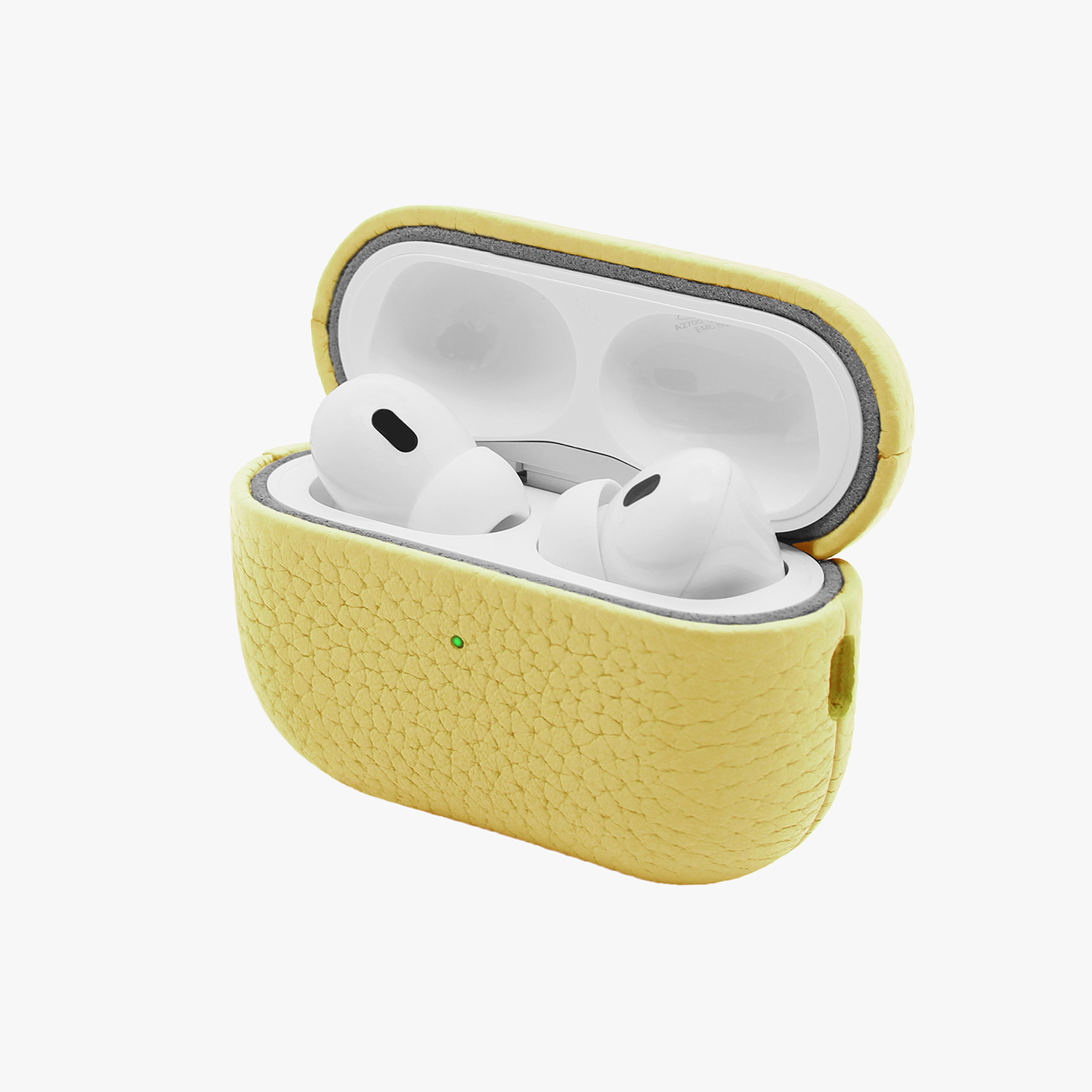 真皮革客製化禮物AirPods 4 收納皮套 AirPods Pro 2代 保護套 - AirPods/耳機保護套 - 真皮 藍色