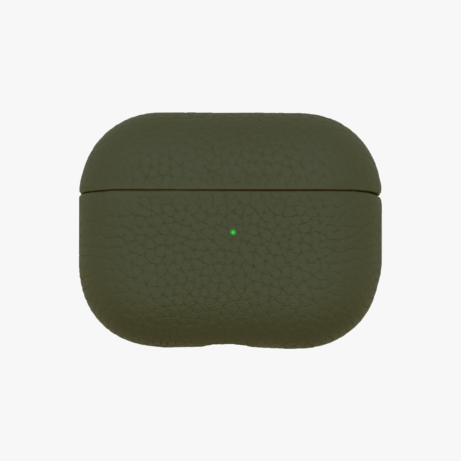 真皮革客製化禮物AirPods 4 收納皮套 AirPods Pro 2代 保護套 - AirPods/耳機保護套 - 真皮 藍色