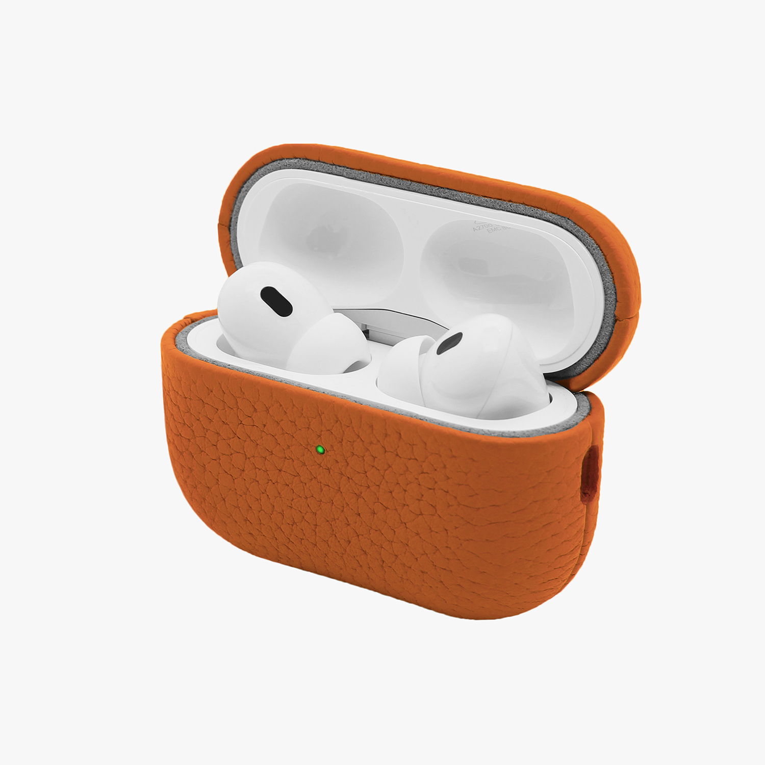 本革カスタマイズギフトAirPods Pro第2世代収納レザーケース保護カバー 